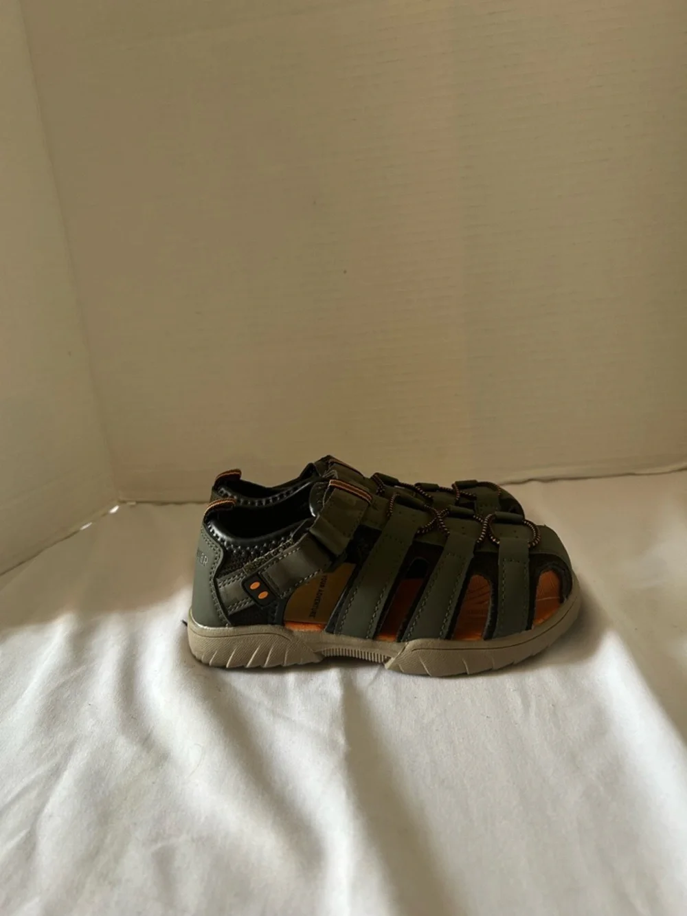 Eddie Bauer Kids Green Outdoor Sandals Size 10 Adjustable Sport Sandals